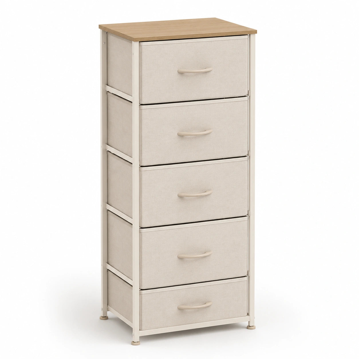 commode-a-5-tiroirs-tissu-pliant-et-structure-en-acier-noir-aiqvox6116gh
